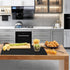 Ewen 25.6x17.7 Inch Large Silicone Kitchen Counter Mat, 2MM Thick Heat Resistant Countertop Protector, Silicone Mat under Air Fryer, Toaster Oven, Microwave, Coffee Maker, Cutting Board, Drill, Black by Ewen