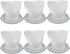 6-Pack EVF100 Filters for Black+Decker HNV220B, HNV215B, HNV115B Series Hand Vacuum Cleaners, Note: Not HNVCF10 Filter
