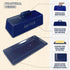 Gute Butter Dish with Lid, Covered Ceramic Butter Tray Storage for 1 Stick of Butter, Navy Blue