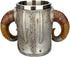 Stainless Steel Skull Mug, Viking Drinking Cup, Skeleton Beer Stein, Halloween Bar Drinkware Gift
