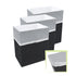Clean Cubes 13 Gallon Disposable Pop-Up Trash Cans (3-Pack, Multi-Liner) with Fitted
