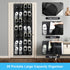 28 Closet Over the Door Shoe Organizer Mesh Pockets Hanging Shoes storage Shoe Rack for Entryway Bedroom Bathroom