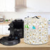 Floral Art Print Dust Cover for 8 Quart Round Pressure Cooker, Home Decor Accessories for Small Kitchen Appliance
