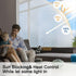 Coavas Window Privacy Film Non-Adhesive Privacy Window Film Frosted Glass Window Film Sun Blocking Window Film Heat Control UV Blocking for Home Office, 17.5 x 118 inches by Coavas