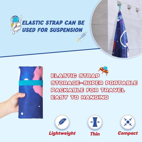 30 60 WERNNSAI Space Kids Beach Towel for Boys, x Double-Sided Towel for Kids, Kids Beach Pool Bath Bathroom Swim
