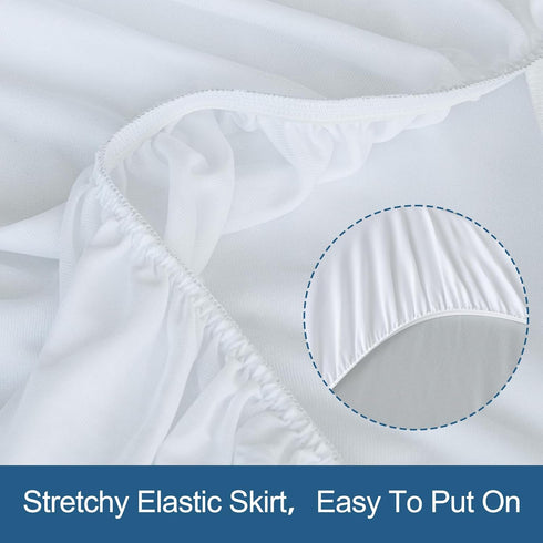 14, WhiteFull2 Pack SPRINGSPIRIT Mattress Protector, Mattress Cover Protector Waterproof with Deep Pocket up