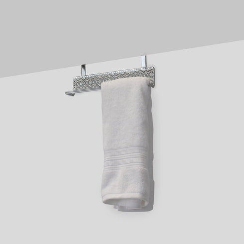 Splash Home Kendel Towel Holder, 14.5" x 10" x 6.5", Chrome by Splash Home