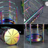 Rainbow Kitchen Utensil Holder for Counter, Stainless Steel Crocks with Rainbow Titanium Coating, Easy Cleaning