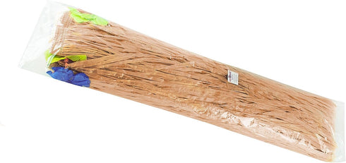 Luau Grass Table Skirt, Natural Hawaiian Table Skirt, Tropical Party Decorations, 9 Feet x 29.5 Inch