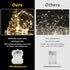 2Pack 78Ft 240LED, Battery Fairy Lights, Total Battery Operated Fairy Lights with Remote and Timer, RGB Color Changing