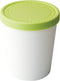 Tovolo Stackable Sweet Treat Ice Cream Tub with Tight-Fitting Silicone Lid, Freezer Storage Container for Sorbet &