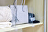 CY craft 4 PCS Acrylic Shelf Dividers for Closets, Clear Wood Shelf Separators, Perfect for Clothes Organizer and