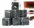 Premium Whiskey Stones Gift Set, 12 Pcs Marble Reusable Ice Cubes and Bag, Whiskey, Bourbon, Cognac, Scotch, Gin, Wine
