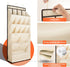 1 Pack Closet 18 FENTEC Over the Door Shoe Organizers, Hanging Shoe Organizer with Large Deep Pocket Shoe Holder