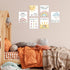 Art,Set 6 (8X10) HOURIA Kids Bible Verses Wall Decor,Inspirational Christian Wall Of Rainbow Scripture Canvas Wall Art
