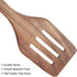 4-Piece Wooden Cooking Utensils Set for Non-Stick Cookware, Includes Spatula, Fork, Turner, Ladle, Strainer Spoons