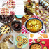 HSOMiD Wheel Roller Pastry Mould, Household Baking Pastry Tools, Time-Saver Dough Craft Pie Pastry Cutter