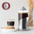 OVENTE 20 Ounce French Press Coffee Maker, Tea Infuser, 4 Level Stainless Steel Filter, Borosilicate Glass