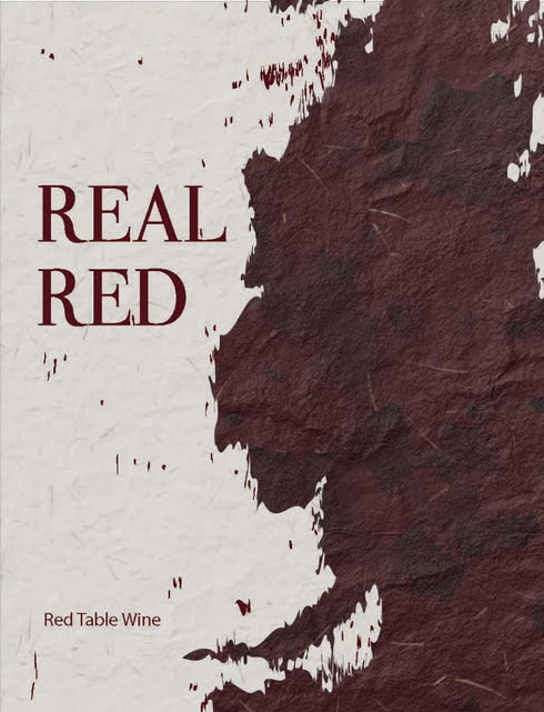 Real Red Wine Labels for Bottles