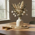 WIWUE GUO 59in Farmhouse Beads, Wood Bead Garland with Tassels, Bookshelf Decor for Tiered Tray, Decorative Tassel
