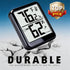 4-Pack Room Thermometer Indoor Hygrometer, Small Digital Temperature and Humidity Monitor Sensor, Temperature Humidity