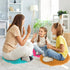 30 16 Inch Pcs Kids Crazy Carpet Circle Seats Round Floor Mat Kids Floor Cushions Soft Colorful Educational Classroom