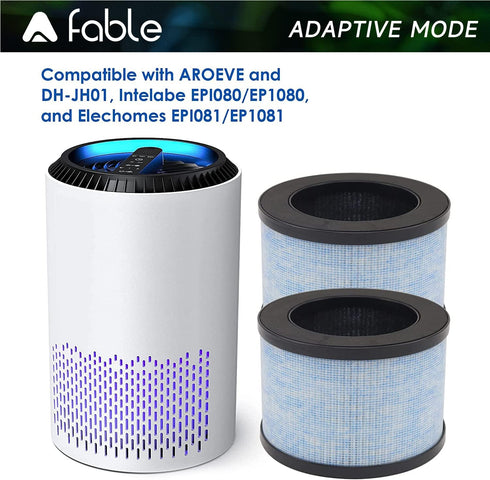 Premium True Filter, DH-JH01 Upgrade Replacement for Aroeve MK01 MK06, 2 Pack for Various Models