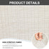 43) Eco-Ancheng Storage Ottoman Cover Rectangle Ottoman Slipcover Folding Storage Bench Cover Footrest Stool Slipcover