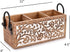 Mango Wood Utensil Drawer Organizer, Silverware Tray for Flatware Cutlery (11" x 4" x 4.5")