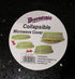 Dependable Industries' 2-in-1 Collapsible Microwave Splatter Guard Cover & Vegetable Washing Colander