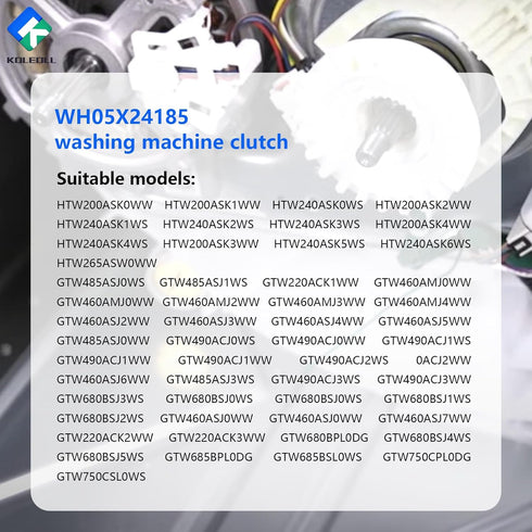 WH05X24185 4588013 Washing Machine Clutch, Compatible with GE Hotpoint, Replaces AP5993402 PS11729473