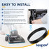 KEEPOW Vacuum Belt for Bissell Powerforce Compact, 1604895 Replacement Belt for Bissell Models, 6 Pack