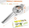 TEZZ Upgraded Extra Large Lemon Squeezer, Heavy Duty Handheld Orange Juicer, Stainless Steel Citrus Press