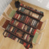 XYJFZL 52 70 Inch 4-6 Bookshelf Tablecloth Library Vintage Bookcase Book Shelf Rectangle Table Cloth Kitchen Table
