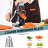3 Rotary Cheese Grater with Handle Kitchen Shredder Slicer Grater Slicer Ice Shaver Cheese Vegetable Nuts Potato