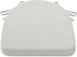 Shinnwa Kitchen Chair Cushions, Non-Slip Dining Chair Cushions with Ties, Machine Washable Cover, Off White