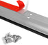 Door Metal Kick Plate, Draft Stopper 42 inches, Aluminum Mouse Blocker with Rubber Sweep Seal for Drafty Cover