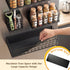 4-Pack Ofiray-home Magnetic Fridge Shelf, Metal Strong Magnet Rack, Space Saving Spice Organizer, Utensil Holder, Fruit