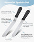 Kootek Cake Decorating Kit with Cake Turntable, 2 Frosting Spatulas, 3 Icing Smoother Scrapers, Baking Tools for