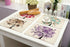 6 Pieces Polyester Linen Placemats - Oil Painting Animal Pattern Dining Table Mats (1 Set)