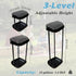 UUFCTY Collapsible Trash Bag Holder Portable Garbage Bin Holder Stand for Kitchen Outside High Capacity Plastic Outdoor