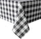 Hiasan 60 x 120 Inch Checkered Tablecloth Rectangle - Stain Resistant, Spillproof Gingham Table Cloth for Outdoor