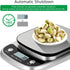 Digital Food Scale, 22 lbs/10kg Multifunction Kitchen Scale with Large Back-lit LCD Display