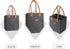 LIFEBEAUTY Grey 6 Bottle Insulated Thermal Padded Wine Tote Bag for Travel, Picnic, Great Gift