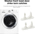2 Pack Washer Door Striker Lock Latch Replacement Parts for Frigidaire Affinity, Easy to Install