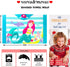 3-8, 30''X50,100% VOOVA & MOVAS Toddler Bath Towels Age Cotton | Soft | Thick, Hooded Towel for Kids Girls, Perfect