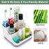 Bathroom Toothbrush Holders for Countertop, Electric Toothbrush Organizer with 6 Slots for Family