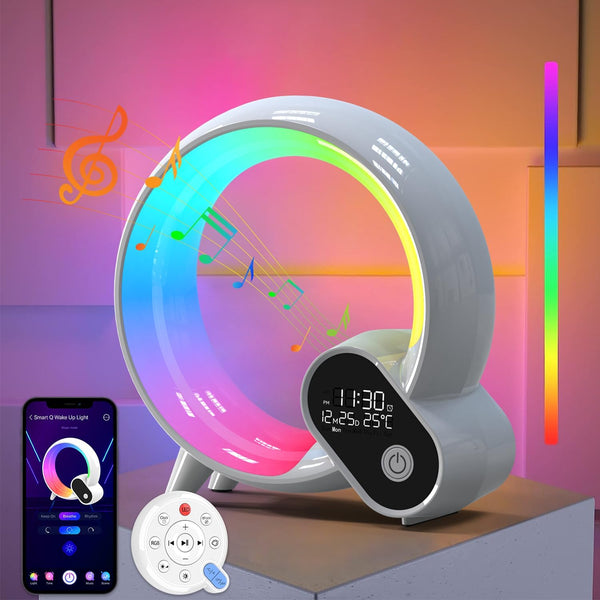 Wake Up Light, Smart Sunrise Alarm Clock for Kids Baby Sound Machine