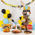 258 Set Pcs Construction Birthday Party Supplies Decoration Include Disposable Paper Plate Napkin Teacup Saucer Cupcake
