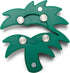 Cork Pops Tropical Palm Tree 4-Blade Refrigerator Magnet Wine Bottle Foil Cutter